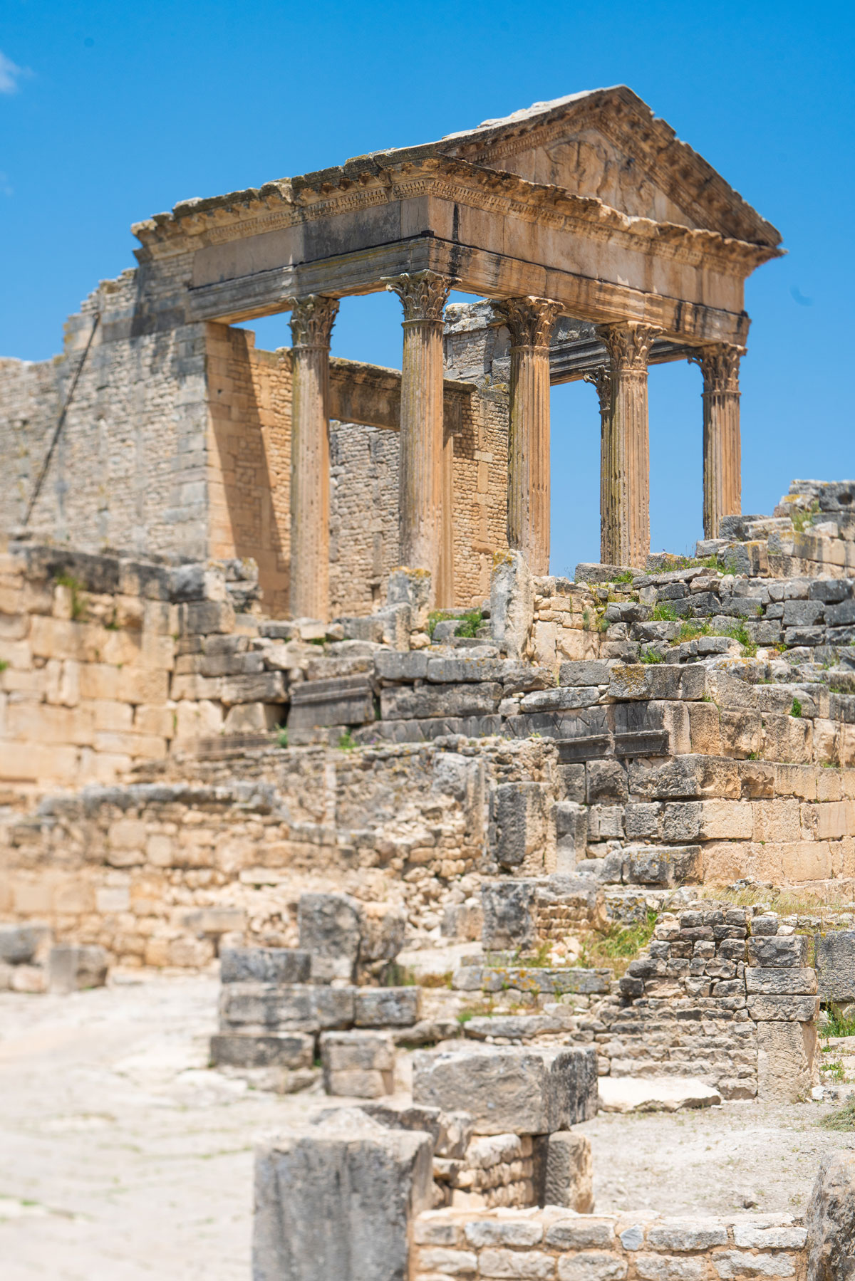 Capitolio-Dougga-Túnez