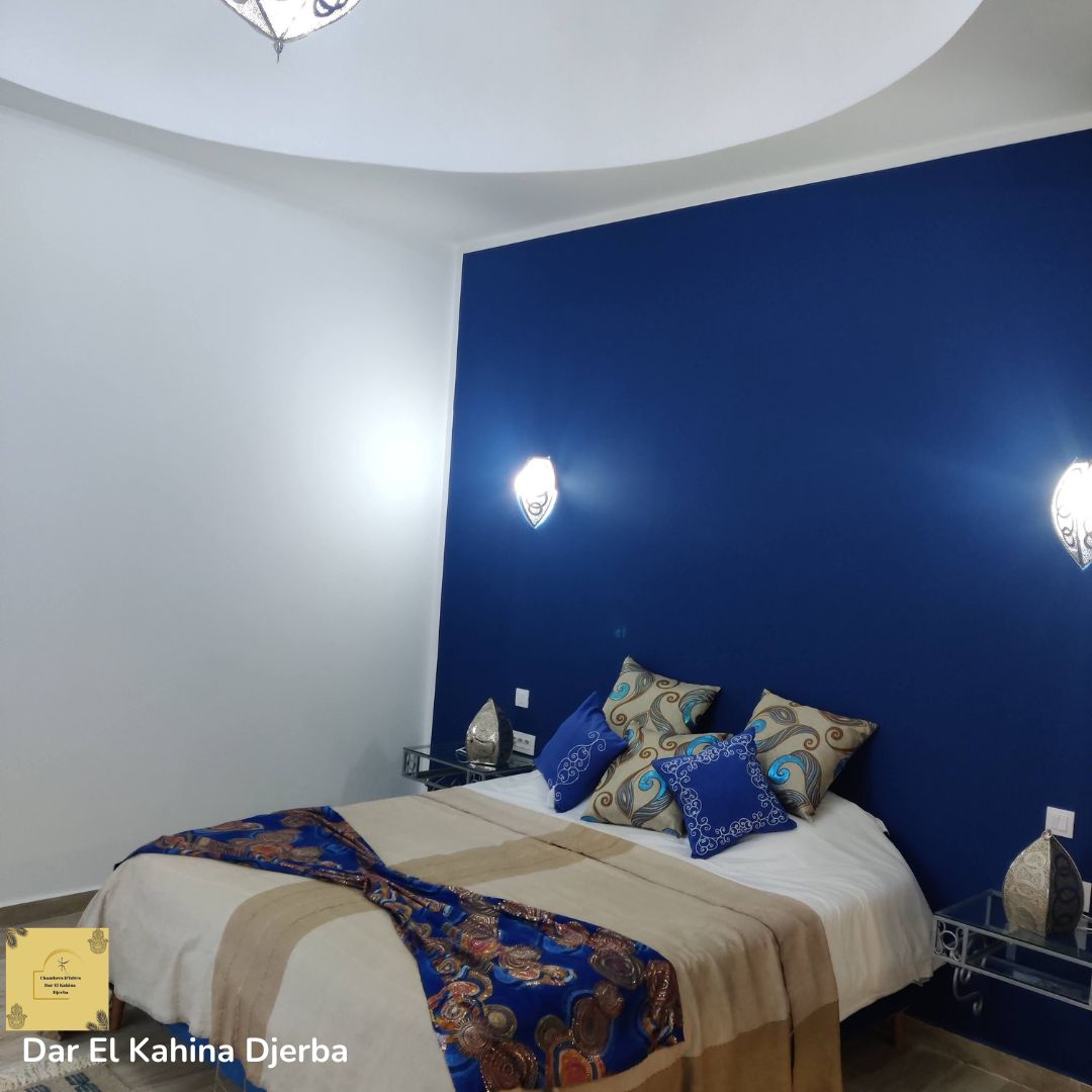 Suite Azur de la casa de huéspedes "Dar El Kahina" en Djerba